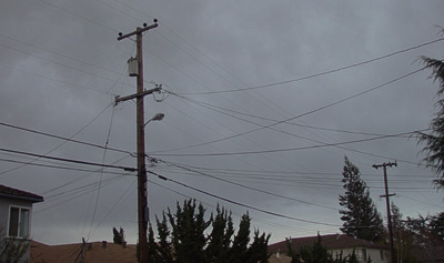the clouds out front