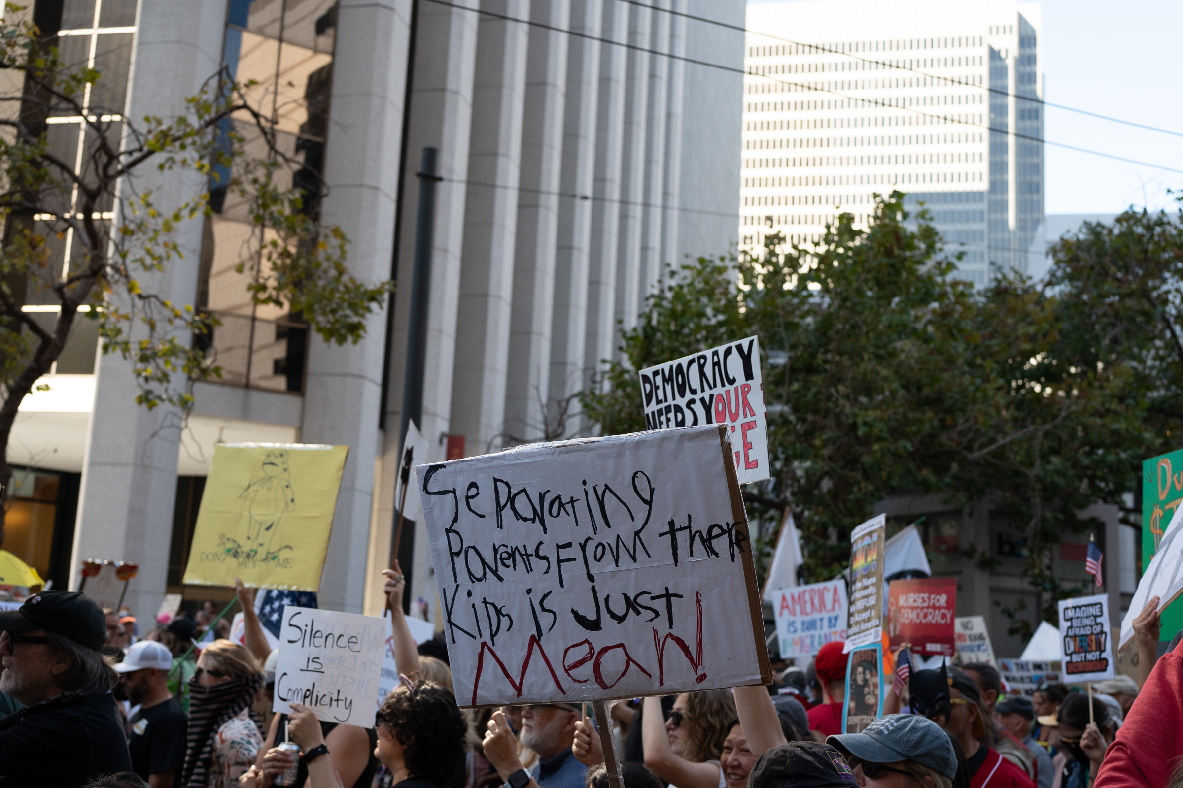 Separating parents from their kids is just mean! Separating parents from their kids is just mean!