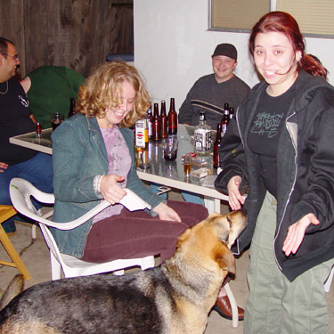 kate april, and chester, breaking the seat.