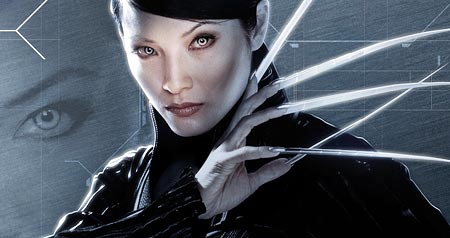 this chick, whatever her name was, was freaking awesome. i want to be able to crack my fingers like she did in the office. click-click-crack! oh, and having knives come out of my fingers would be pretty hot, too...